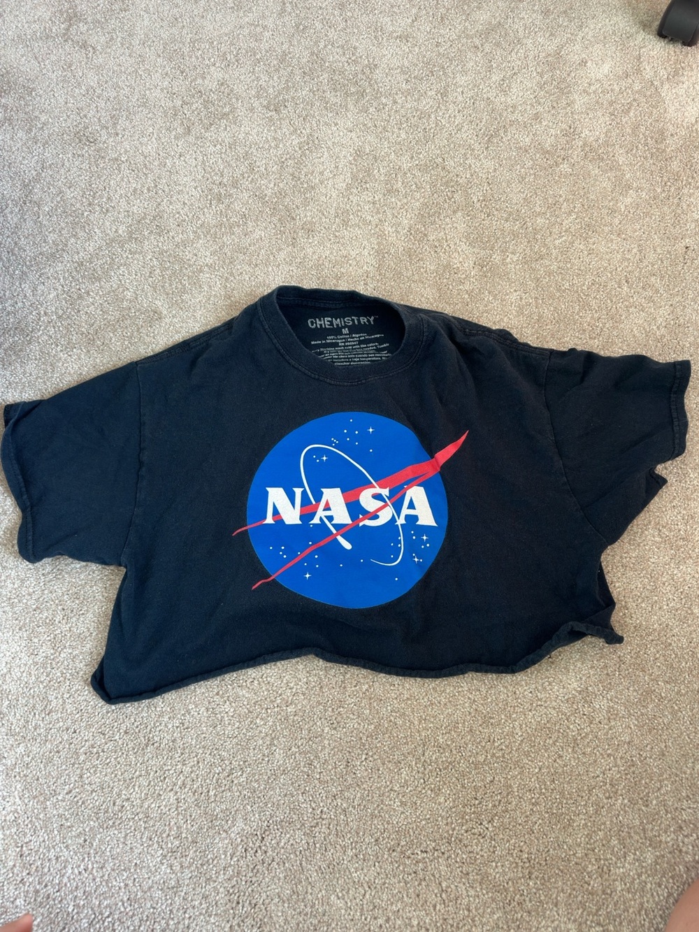 Chemistry NASA crop top
